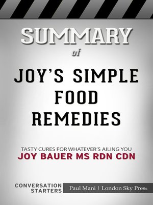 cover image of Summary of Joy's Simple Food Remedies